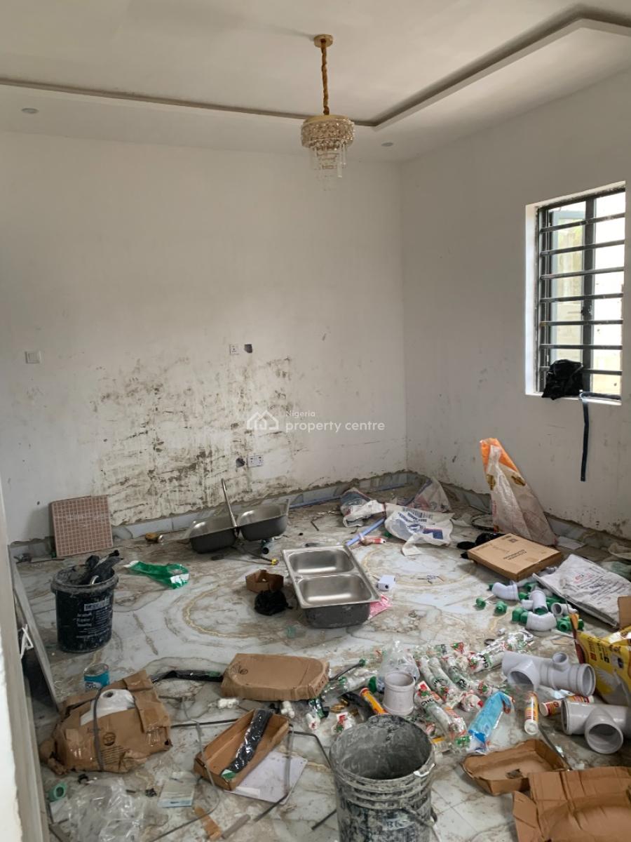 Brand New Mini Flat with Pop Finishing, Guest Toilet, Abijo, Panvilla Estate, Ajah, Lagos, Mini Flat (room and Parlour) for Rent