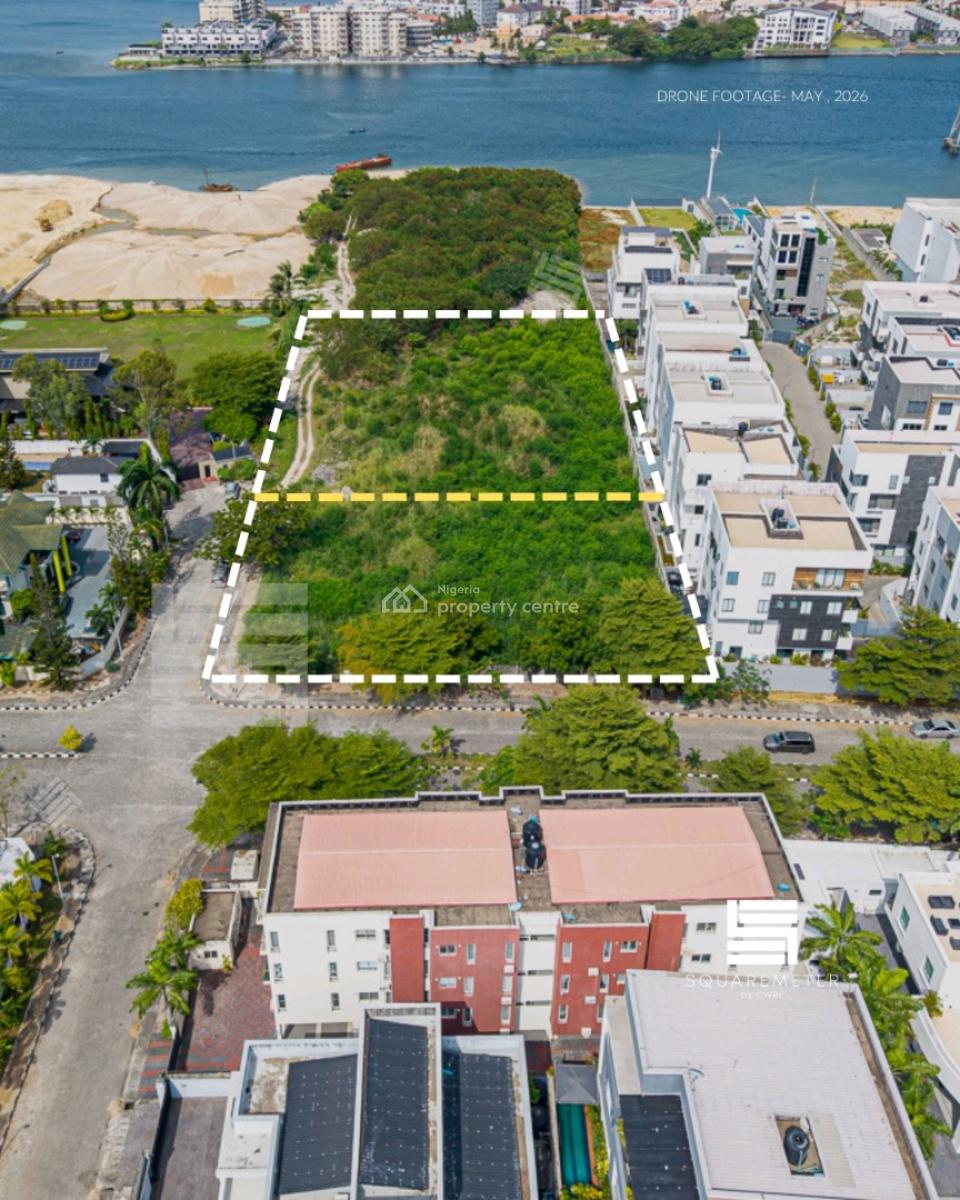 2,025sqm Waterview Land, Banana Island, Ikoyi, Lagos, Land for Sale