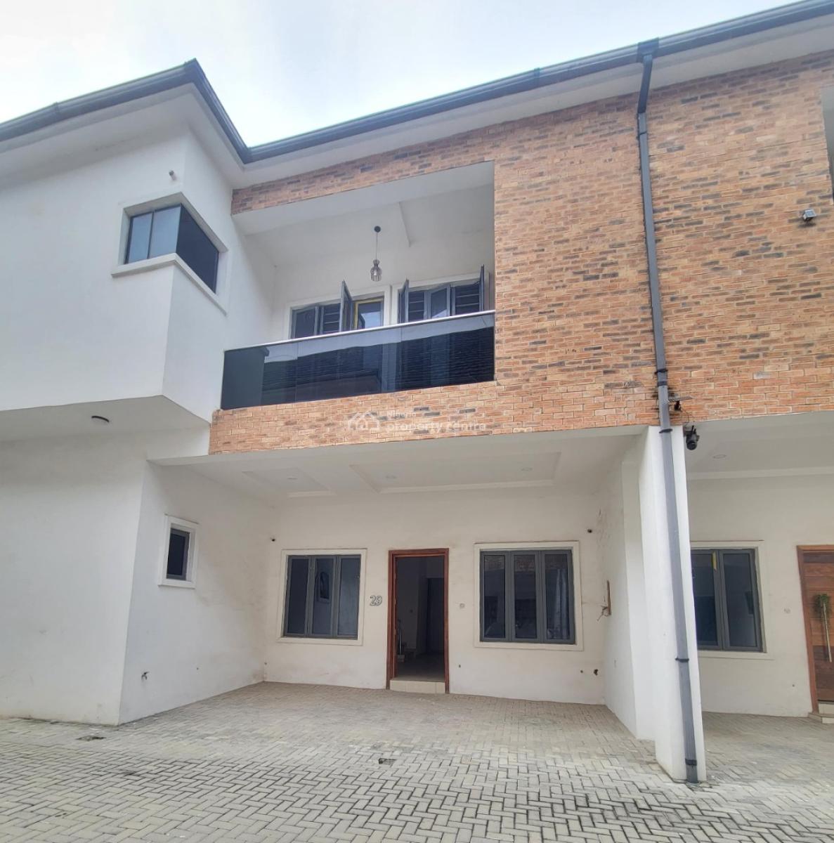 Spacious and Clean 4 Bedroom Terrace Duplex, Apple Wood 2 Gate 1, Lekki, Lagos, Terraced Duplex for Sale