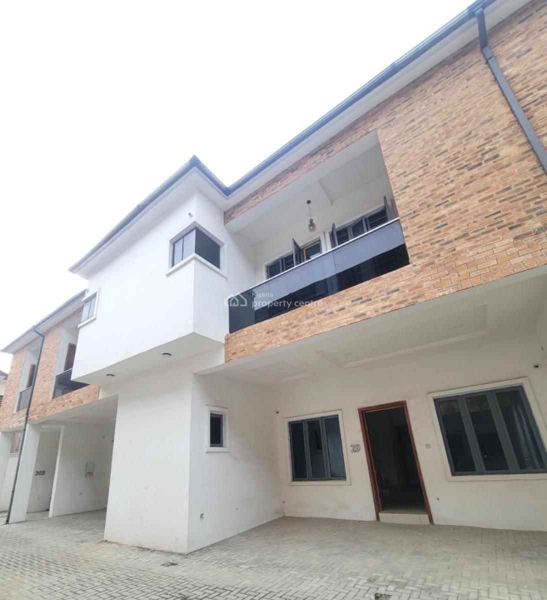 Spacious and Clean 4 Bedroom Terrace Duplex, Apple Wood 2 Gate 1, Lekki, Lagos, Terraced Duplex for Sale