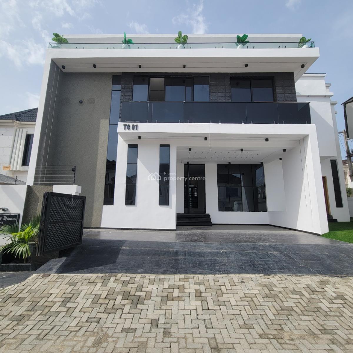 Exquisite 5 Bedroom Duplex with a Bq, Ajah, Lagos, Detached Duplex for Sale