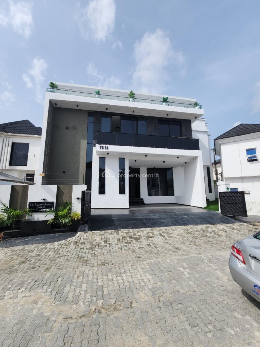 Luxury 5 Bedroom Detached Duplex with a Room Bq, Ajah, Lagos, Detached Duplex for Sale
