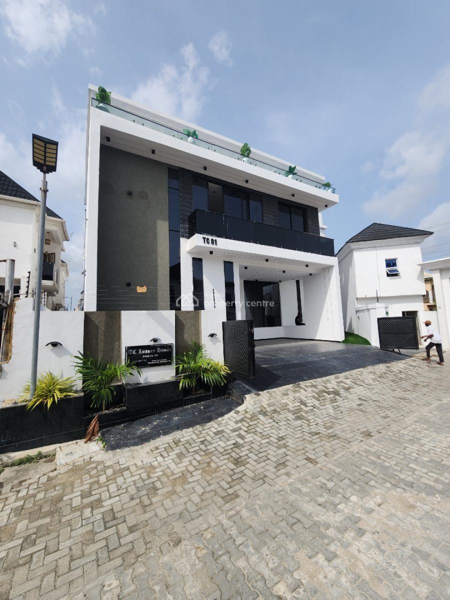Luxury 5 Bedroom Detached Duplex with a Room Bq, Ajah, Lagos, Detached Duplex for Sale
