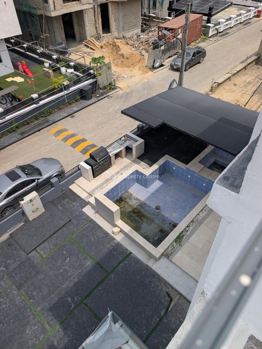 Luxurious 5 Bedroom Fully Detached Duplex with Bq, Pool, & Cinema, Osapa London, Lekki, Lagos, Detached Duplex for Sale