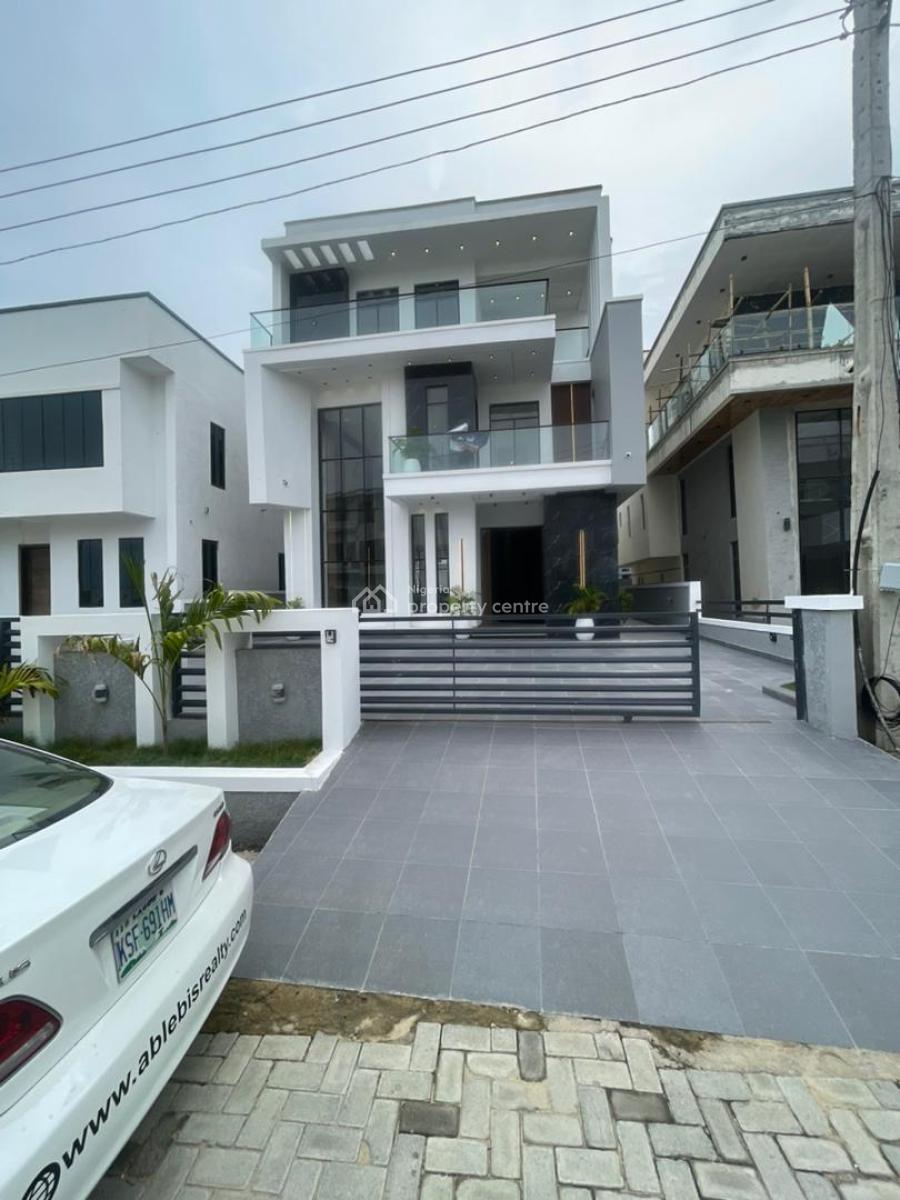 Exquisitely Newly Built 5 Bedroom Detached Duplex with Bq, Lekki County, Lekki, Lagos, Detached Duplex for Sale