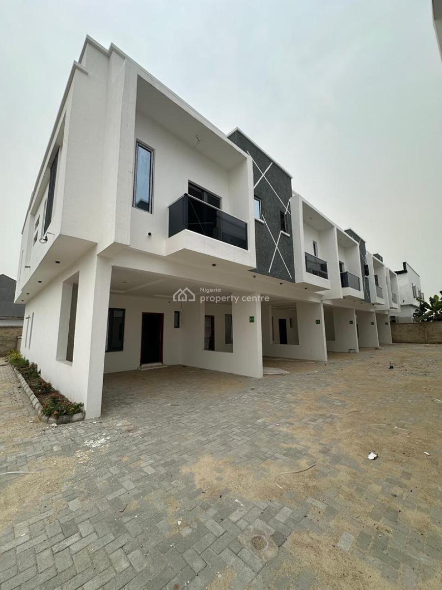 Lovely 4 Bedroom Terrace Duplex, Ajah, Lagos, Terraced Duplex for Sale