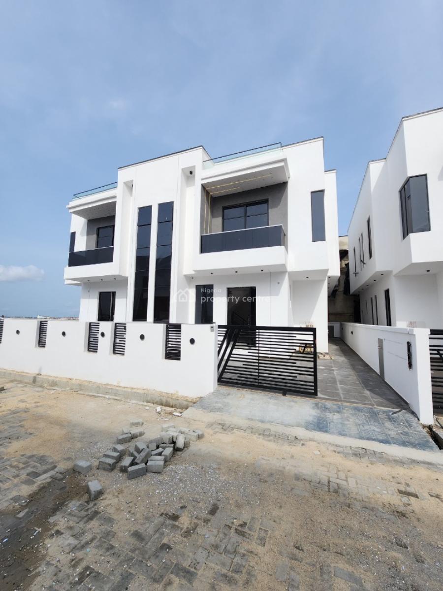 Luxury 4 Bedroom Semi Detached Duplex with a Room Bq, Ajah, Lagos, Semi-detached Duplex for Sale