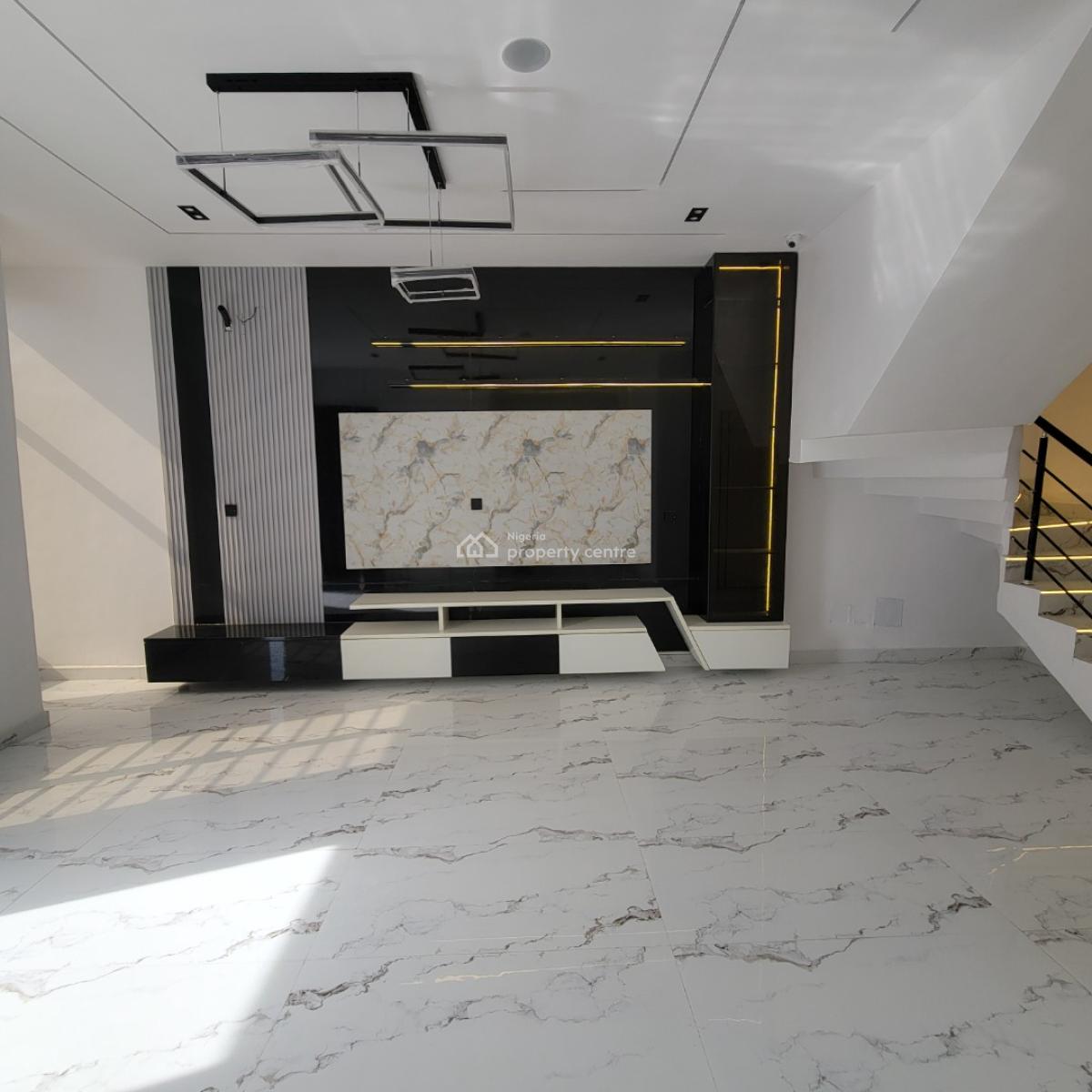 Excellent 4 Bedroom Semi Detached Duplex with a Bq, Lekki Palm City, Ajah, Lagos, Semi-detached Duplex for Sale