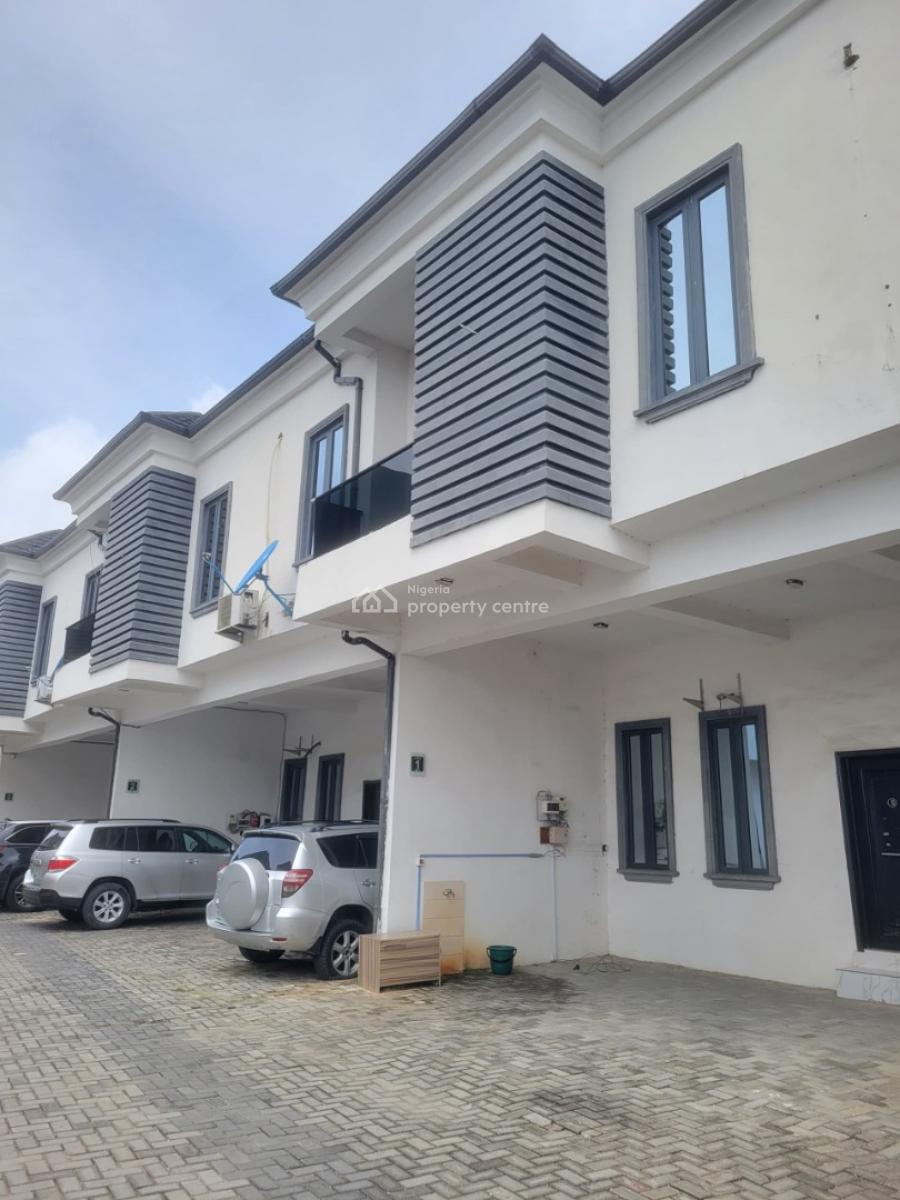 Beautiful 4 Bedroom Terrace Duplex with Bq, Orchid Road, Lekki, Lagos, Terraced Duplex for Rent