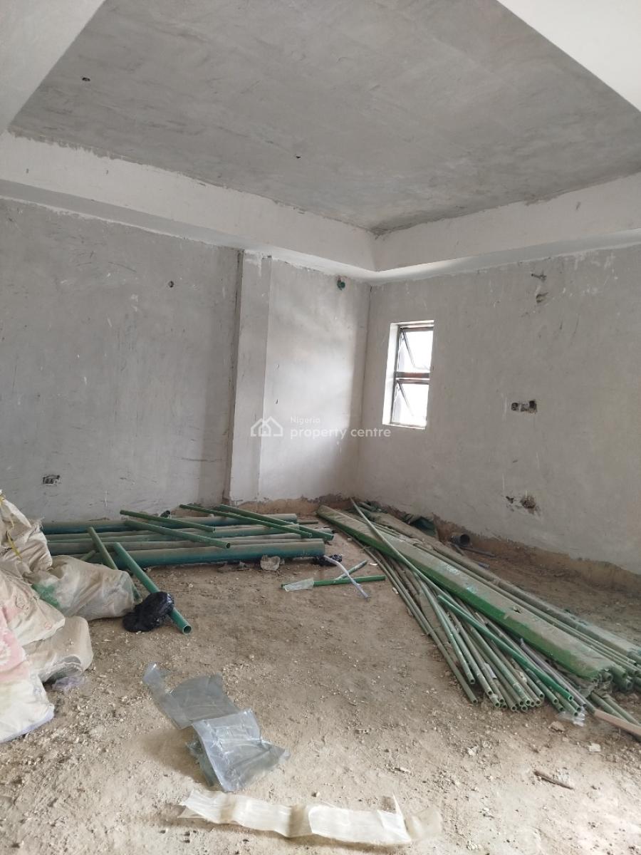 Spaciously Built 3 Bedroom Apartment with Bq, Sabo, Yaba, Lagos, Block of Flats for Sale