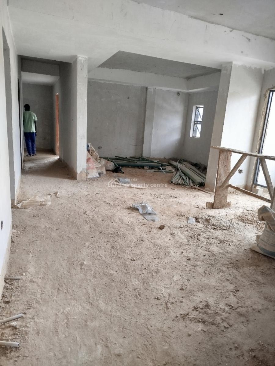 Spaciously Built 3 Bedroom Apartment with Bq, Sabo, Yaba, Lagos, Block of Flats for Sale