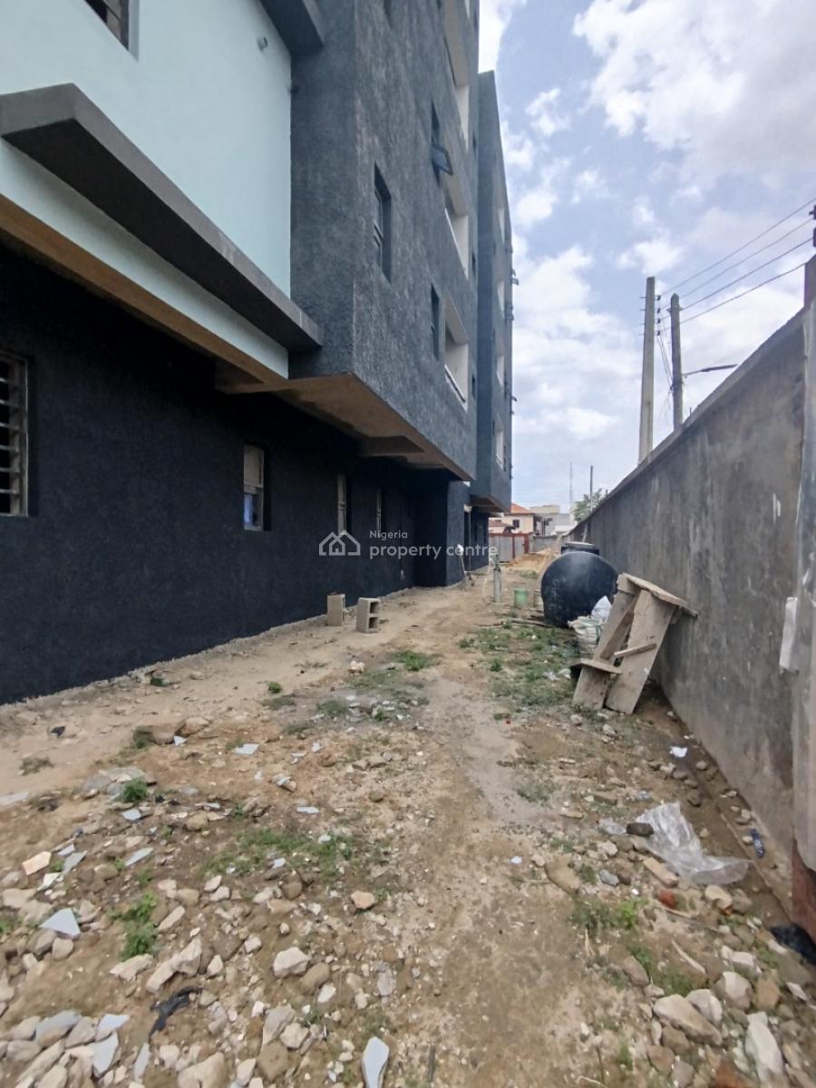 Spaciously Built 3 Bedroom Apartment with Bq, Sabo, Yaba, Lagos, Block of Flats for Sale