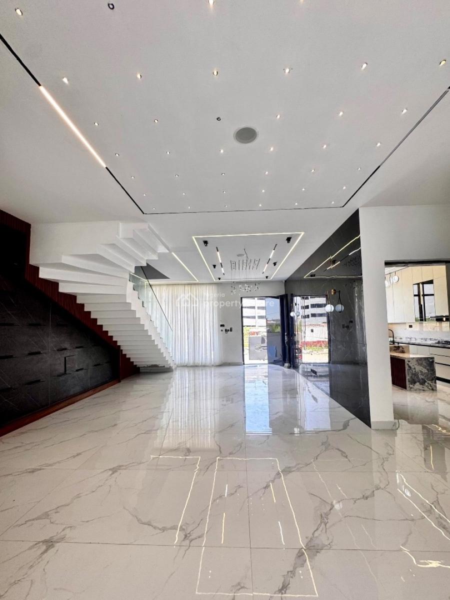 Fully Automated Luxury 5 Bedroom Terrace Duplex with Bq, Pool & Gym, Lekki Phase 1, Lekki, Lagos, Terraced Duplex for Sale