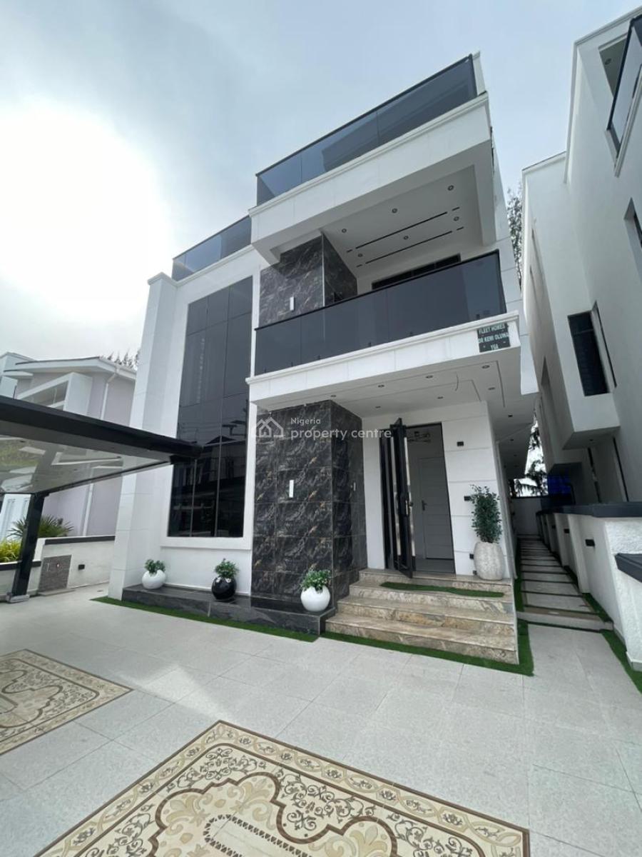 Topnotch Finished 5 Bedroom Detached Duplex with Bq , Cinema & Pool, Lekki County, Lekki, Lagos, Detached Duplex for Sale