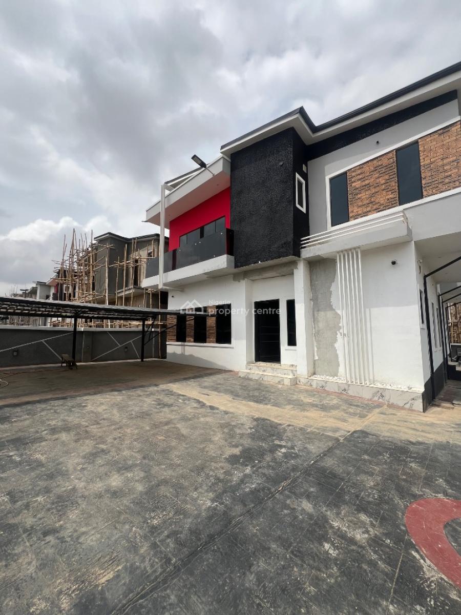 Luxury 5 Bedroom Fully Detached Duplex Inside an Estate, Wuye, Abuja, Detached Duplex for Sale