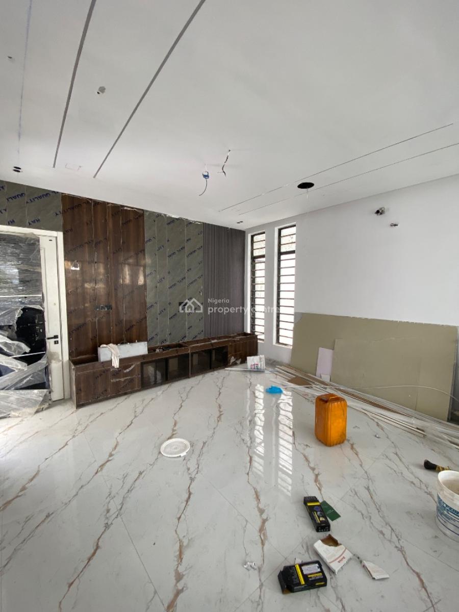Newly Built 5 Bedroom Duplex with Open Terrace, Chevron, Lekki, Lagos, Detached Duplex for Sale