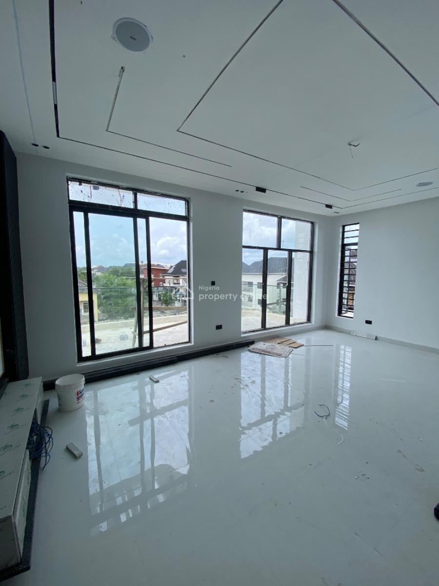 Newly Built 5 Bedroom Duplex with Open Terrace, Chevron, Lekki, Lagos, Detached Duplex for Sale