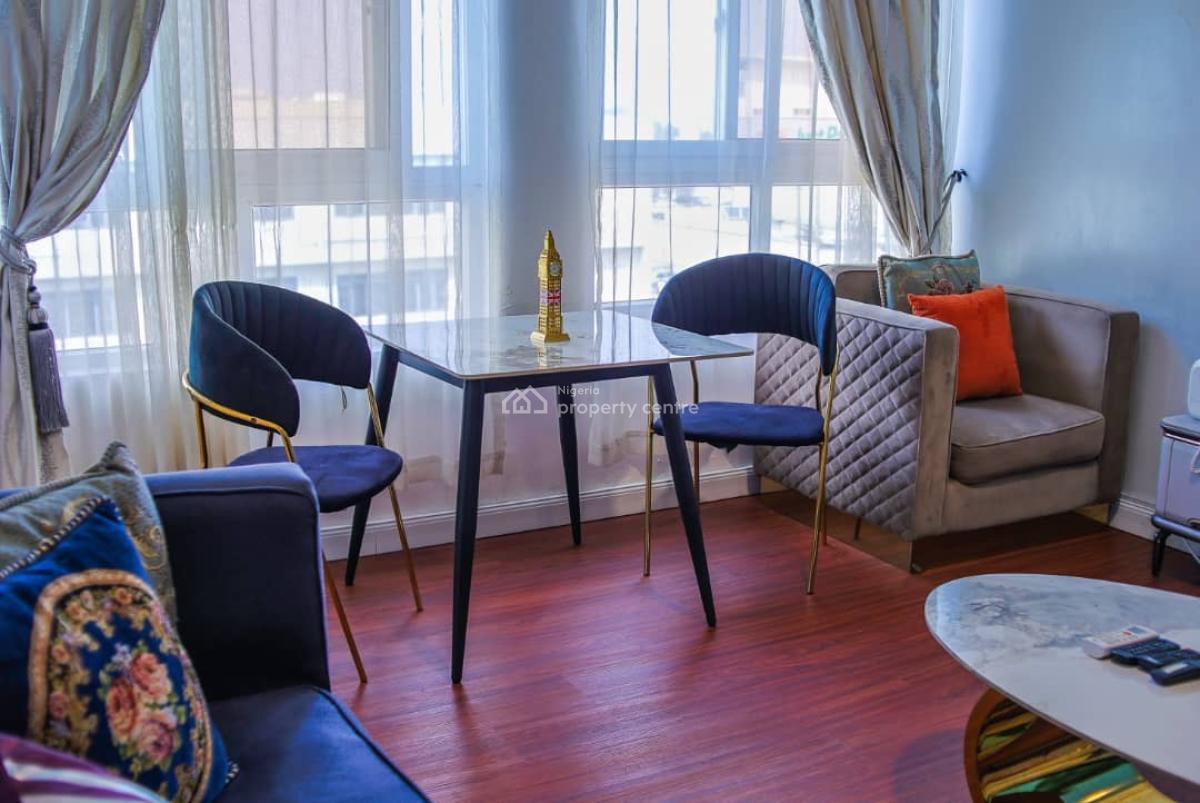 Fully Serviced and Furnished 2 Bedroom Apartment with Elevator, Off Admiralty Way, Lekki Phase 1, Lekki, Lagos, Flat / Apartment for Rent