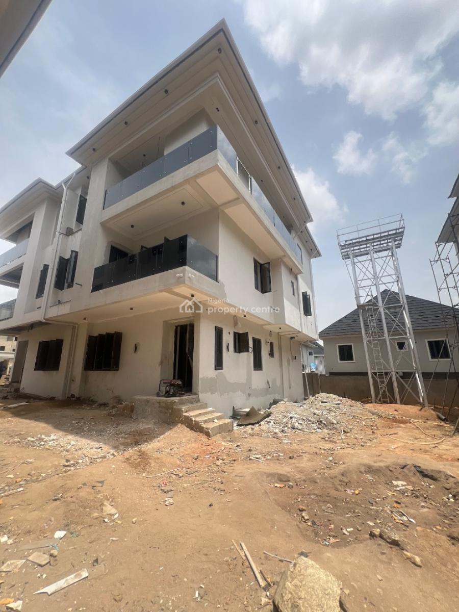Exquisite 4 Bedroom Semi Detached Duplex + Bq, Wuye, Abuja, Semi-detached Duplex for Sale