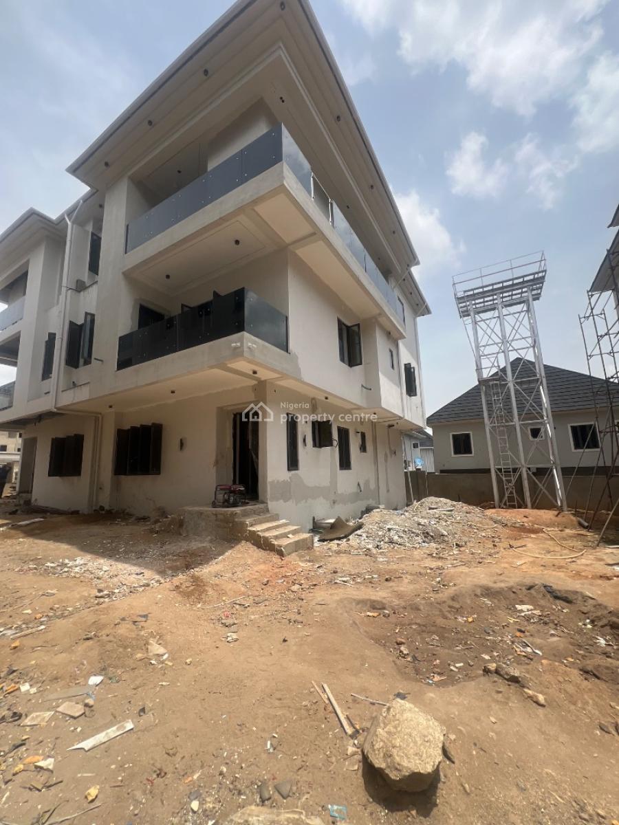 Exquisite 4 Bedroom Semi Detached Duplex + Bq, Wuye, Abuja, Semi-detached Duplex for Sale