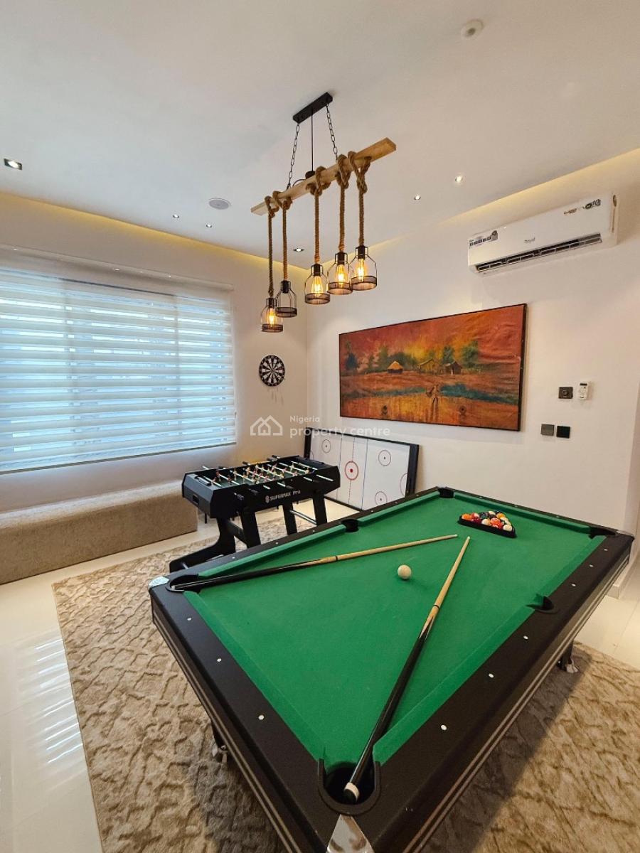 Luxury 4bedroom with Private Cinema , Game House,snooker Board ,, Richmond Pearl Estate, Off Freedom Way, Lekki Phase 1, Lekki, Lagos, House Short Let