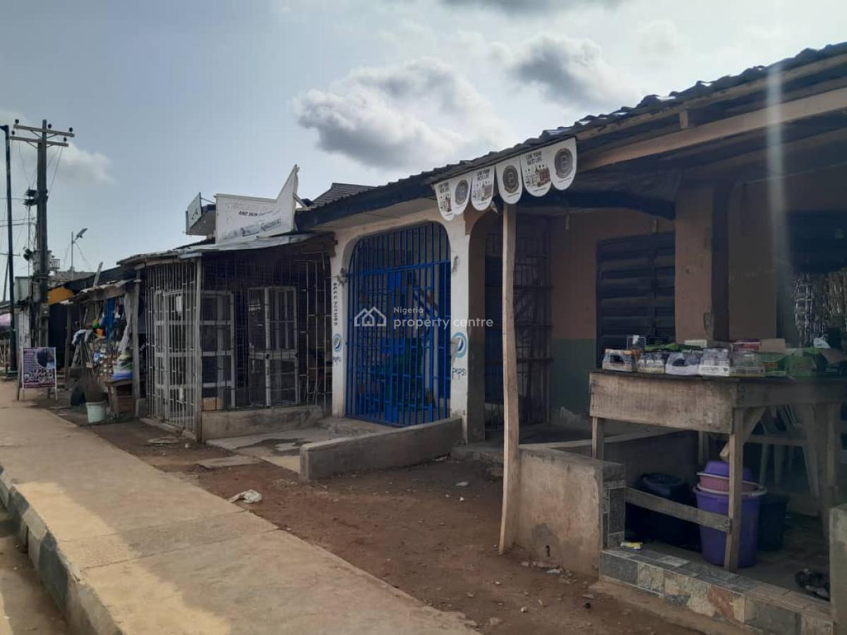 a Corner Piece of Land with 25 Shops on 1 and Half Facing The Express, Lasu Igando Expressway Obadore, Akesan, Akesan, Alimosho, Lagos, Mixed-use Land for Sale