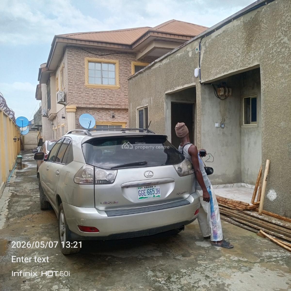 Four Units of Three Bedroom Apartment and Two Self Contain, Seaside Estate, Badore, Ajah, Lagos, Block of Flats for Sale