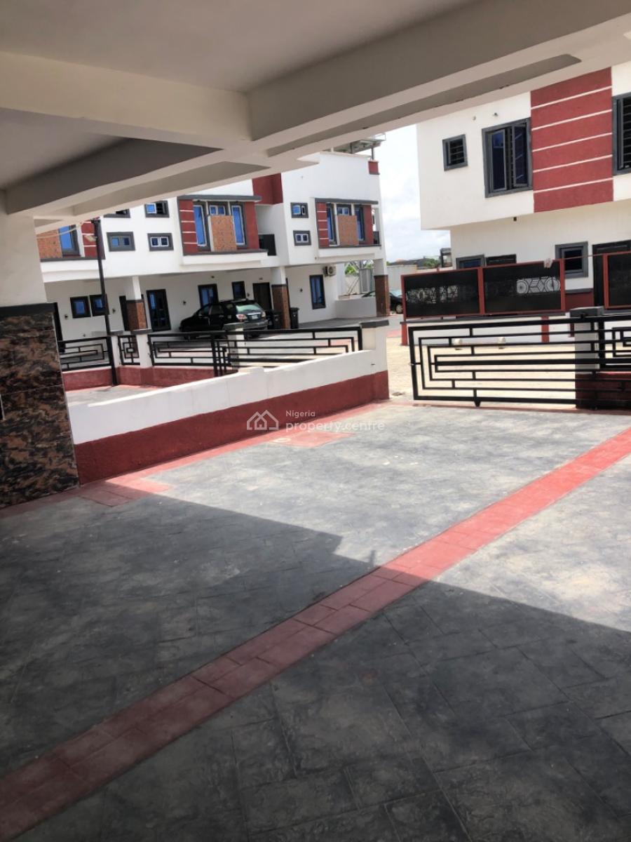 4 Bedroom Semi-detached Duplex & Bq, in a Secured Estate Via Orchid Road,, Lekki, Lagos, Semi-detached Duplex for Sale