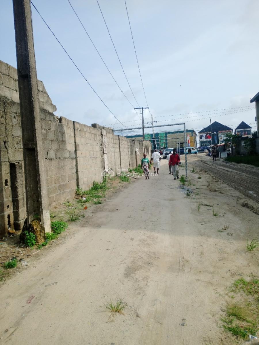 Prime Land Corner Piece One Acre Facing Express, Abijo Express, Abijo, Lekki, Lagos, Commercial Land for Sale