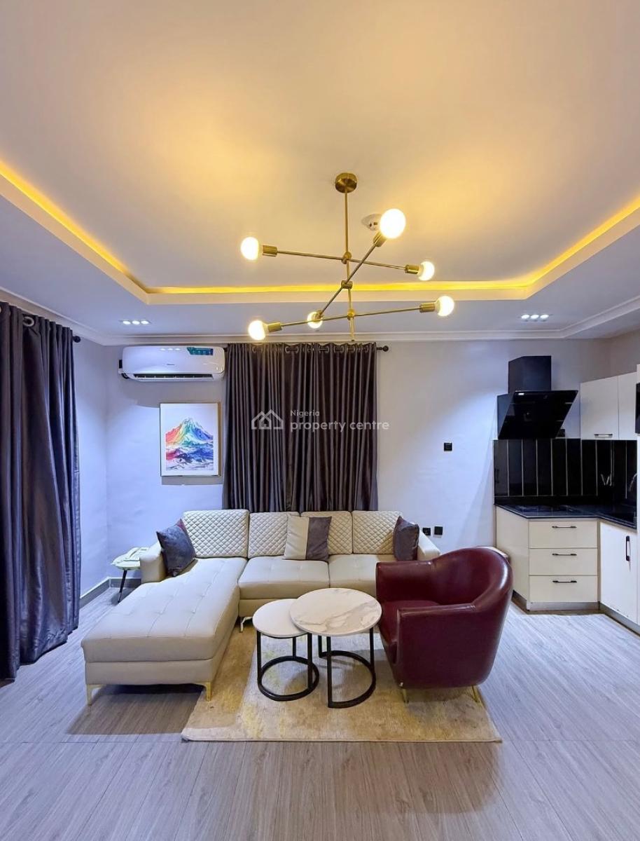 Luxury 1bedroom Service Apartment with Swimming Pool, Agbaoku, Opebi, Ikeja, Lagos, Mini Flat (room and Parlour) Short Let