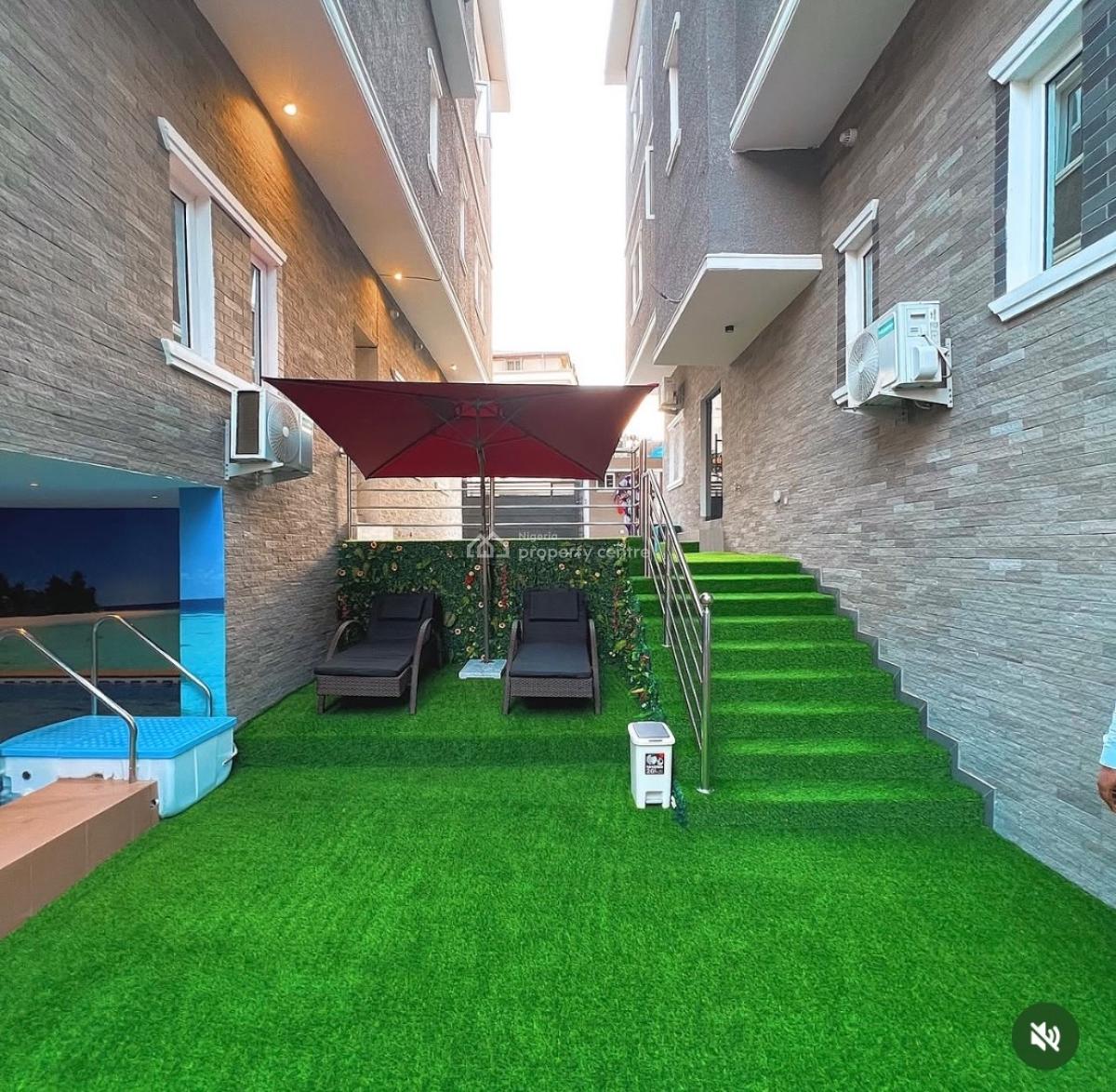 Luxury 1bedroom Service Apartment with Swimming Pool, Agbaoku, Opebi, Ikeja, Lagos, Mini Flat (room and Parlour) Short Let