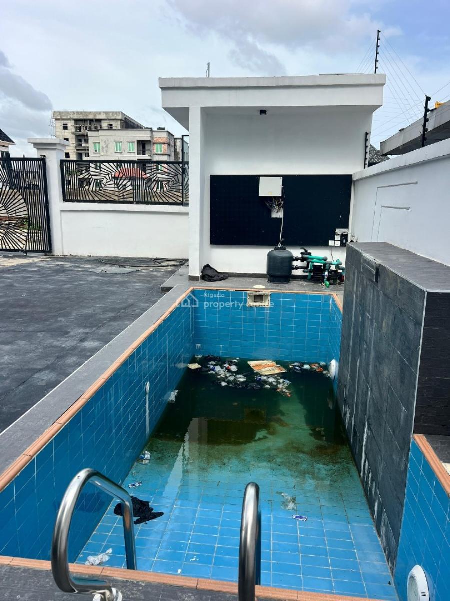 Modern 5 Bedroom  Detached Duplex with Pool, Open Terrace, Lekki Phase 1, Lekki, Lagos, Detached Duplex for Sale