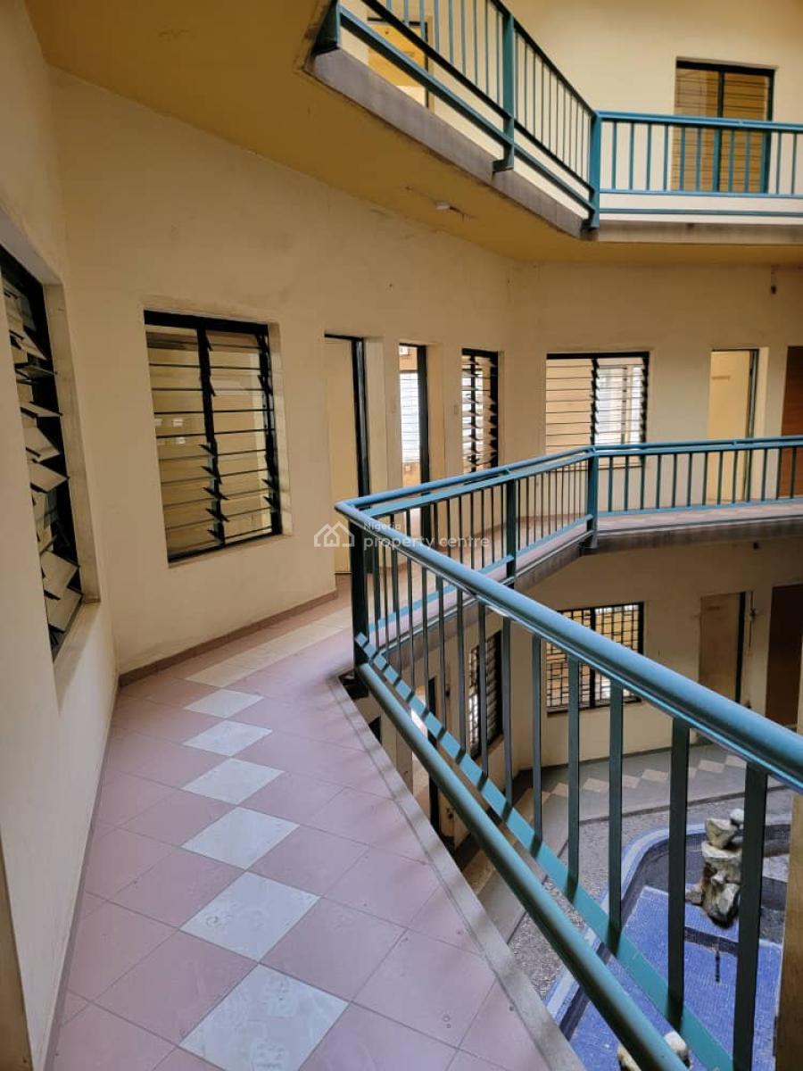 4 Office Units per Floor with 2 Bedroom Penthouse, Area 2, Garki, Abuja, Office Space for Rent
