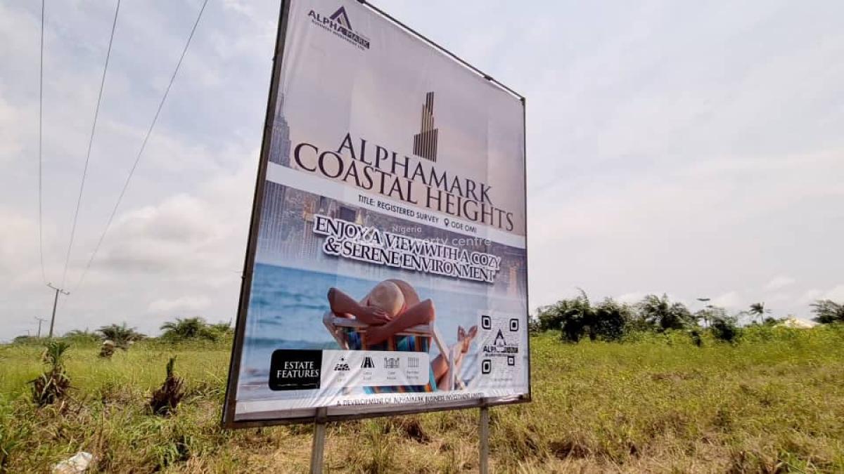 (c of O Land ) Number Ws/sl/c43 Along Lagos-calabar Coastal Road, Facing The Lagos-calabar Coastal Highway, Ode Omi, Ibeju Lekki, Lagos, Mixed-use Land for Sale