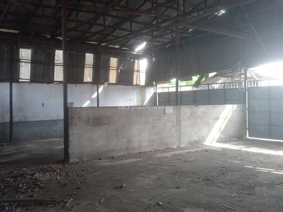 Warehouse on Above 1 Plot of Land Measuring 568 Sqm in Port Harcourt, Along Aba Road Port Harcourt., Port Harcourt, Rivers, Warehouse for Sale