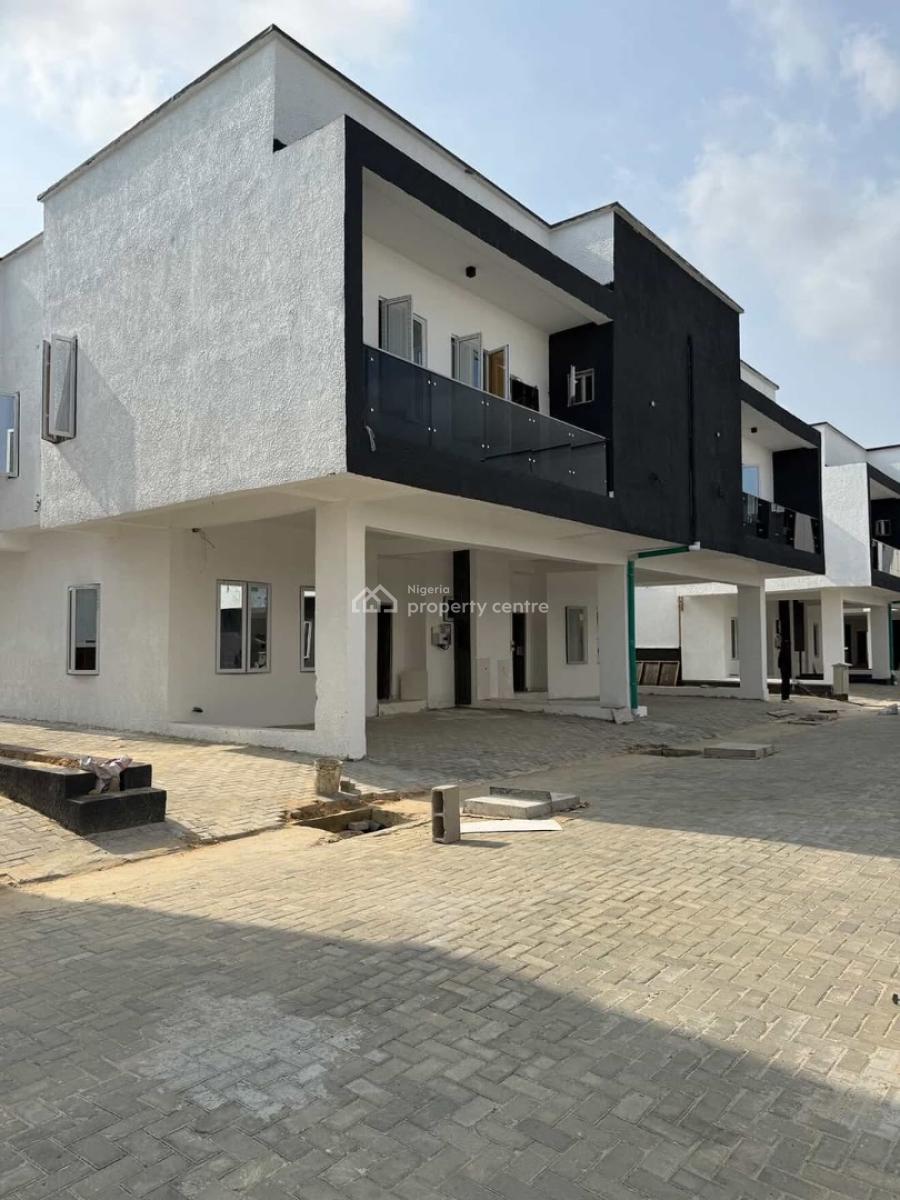 3 Bedroom Serviced Semi Detached Duplex with Solar, Behind Lbs, Ajah, Lagos, Semi-detached Duplex for Sale
