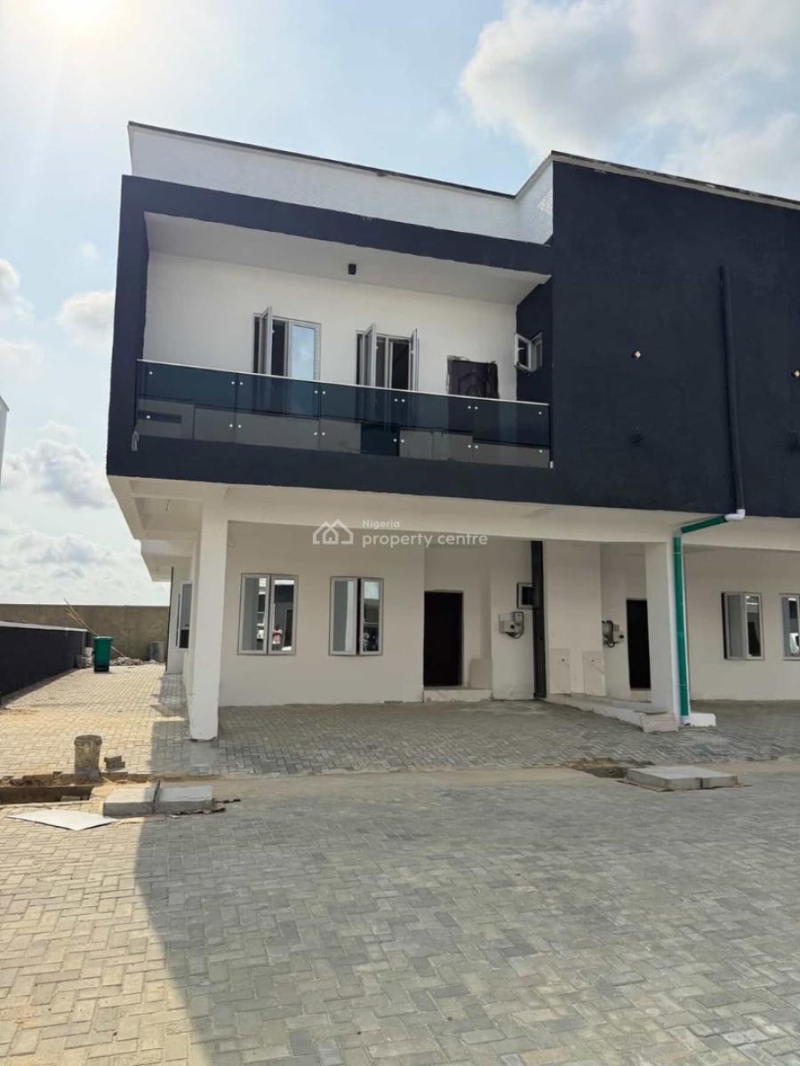 3 Bedroom Serviced Semi Detached Duplex with Solar, Behind Lbs, Ajah, Lagos, Semi-detached Duplex for Sale