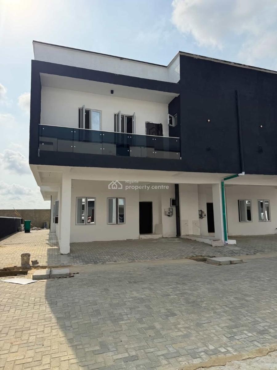 3 Bedroom Serviced Semi Detached Duplex with Solar, Behind Lbs, Ajah, Lagos, Semi-detached Duplex for Sale