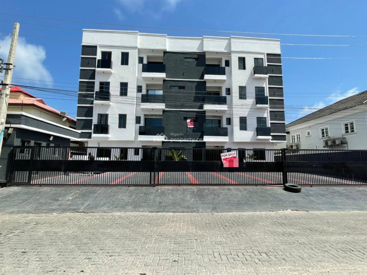 Newly Built Fully Serviced 3 Bedroom Apartment + Bq, Lekki Phase 1, Lekki, Lagos, Block of Flats for Sale