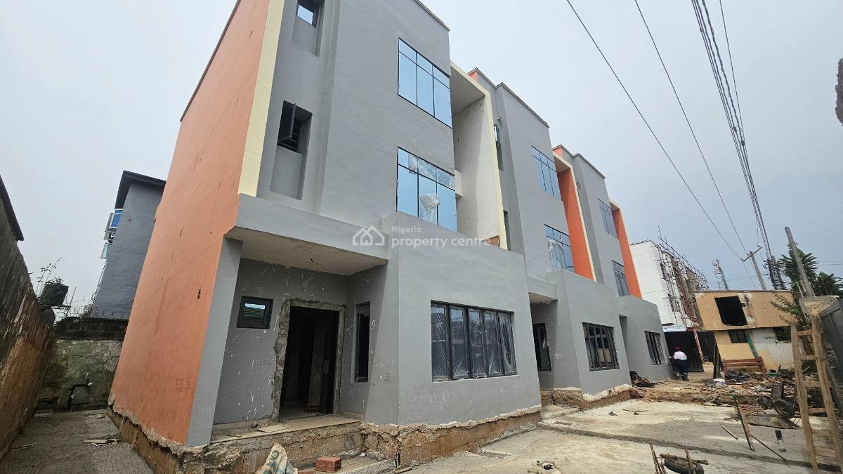 Tastefully Built and Smart 4bedroom Terrace Duplex with a Room Bq, Mende, Maryland, Lagos, Terraced Duplex for Sale