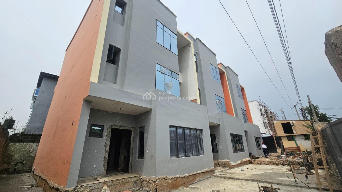Tastefully Built and Smart 4bedroom Terrace Duplex with a Room Bq, Mende, Maryland, Lagos, Terraced Duplex for Sale