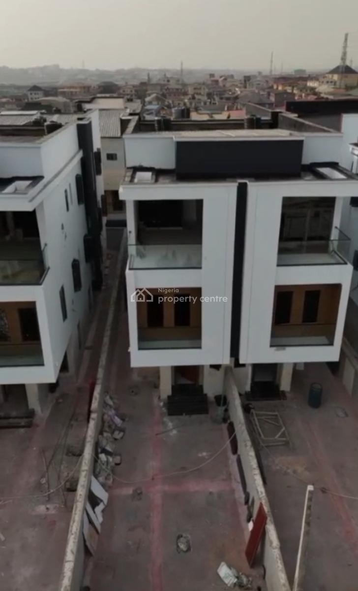 Newly Built 5 Bedroom Semi Detached Double Floor Duplex with a Room Bq, in Secured Estate at Ogudu Gra, Gra, Ogudu, Lagos, Semi-detached Duplex for Sale