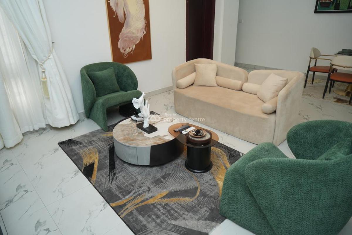 Luxury 2 Bedrooms Apartment with Ps5, Balcony and Elevator, Ikate, Lekki, Lagos, Flat / Apartment Short Let