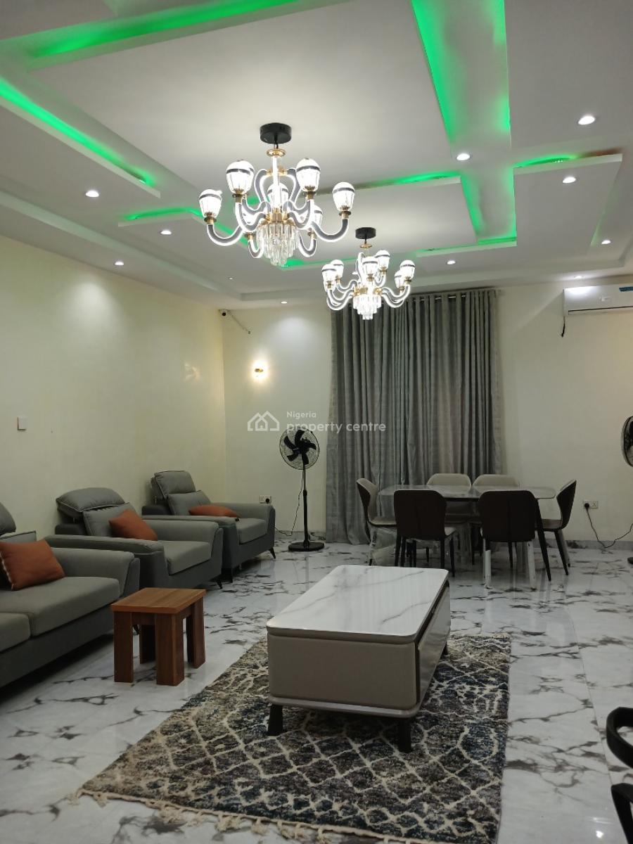Fully Furnished 5 Bedroom Duplex with 2room Bq, Naf Valley Estate Asokoro Diplomatic Zone, Asokoro District, Abuja, Detached Duplex for Rent