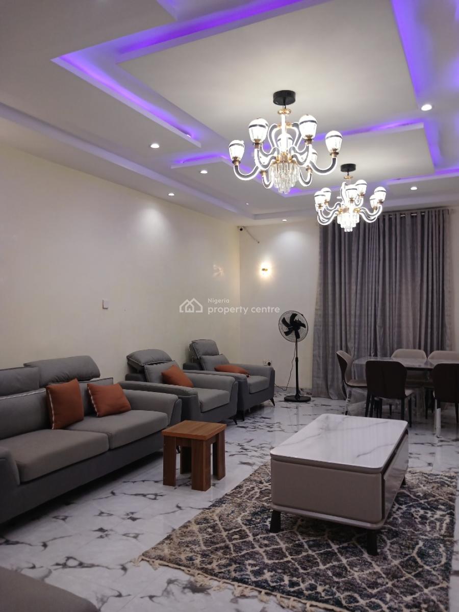 Fully Furnished 5 Bedroom Duplex with 2room Bq, Naf Valley Estate Asokoro Diplomatic Zone, Asokoro District, Abuja, Detached Duplex for Rent