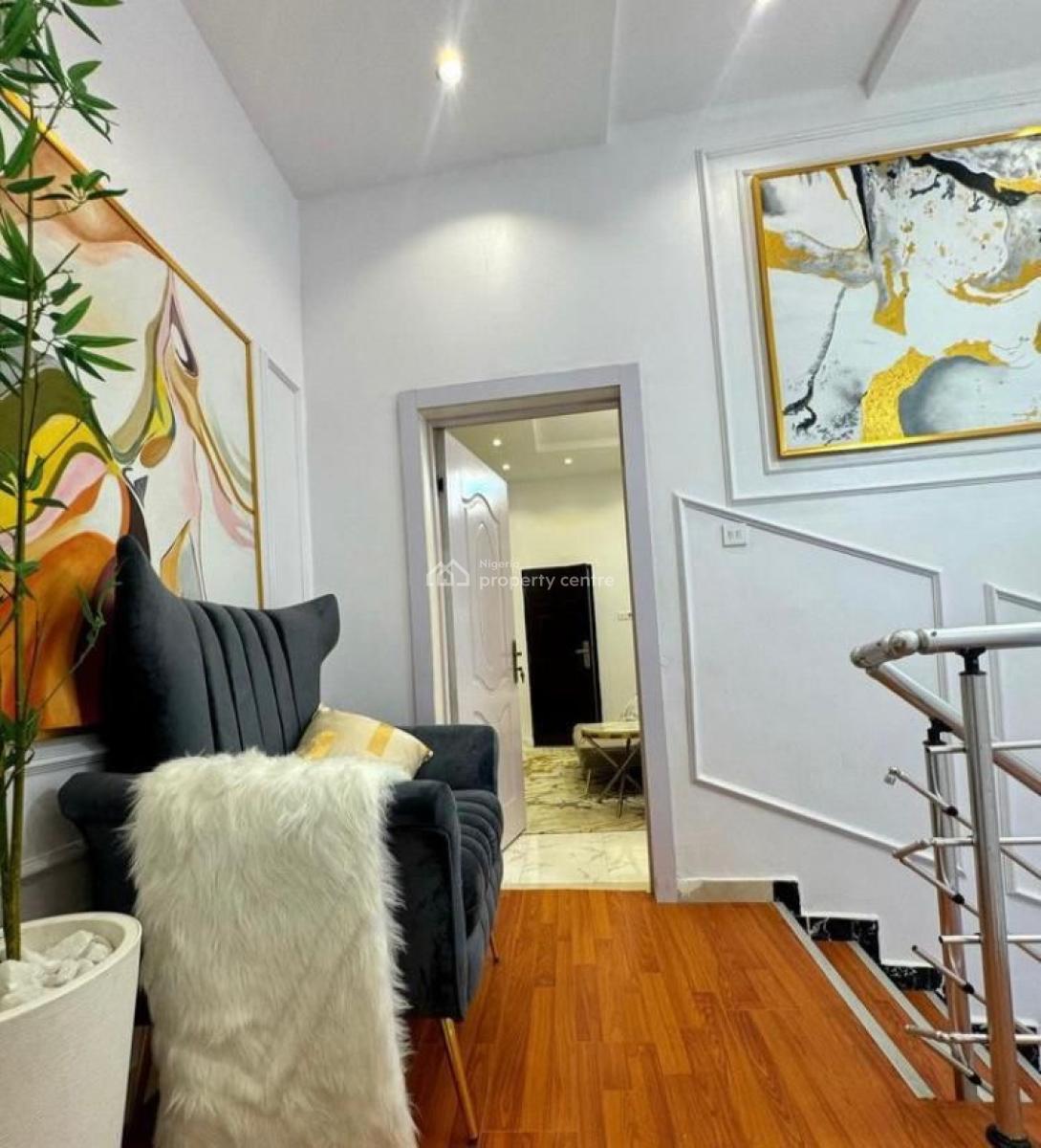 Spacious Furnished  3 Bedroom Terrace Duplex, Ikota, Lekki, Lagos, Terraced Duplex for Sale