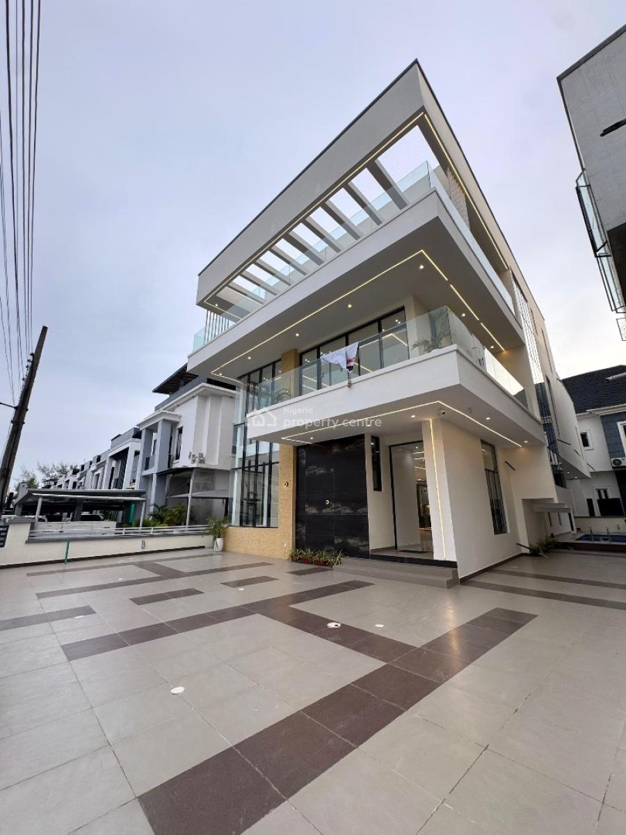 5 Bedroom Duplex with a Cinema, Pool and Bq, Ikota, Lekki, Lagos, Detached Duplex for Sale