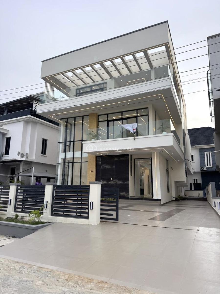 5 Bedroom Duplex with a Cinema, Pool and Bq, Ikota, Lekki, Lagos, Detached Duplex for Sale