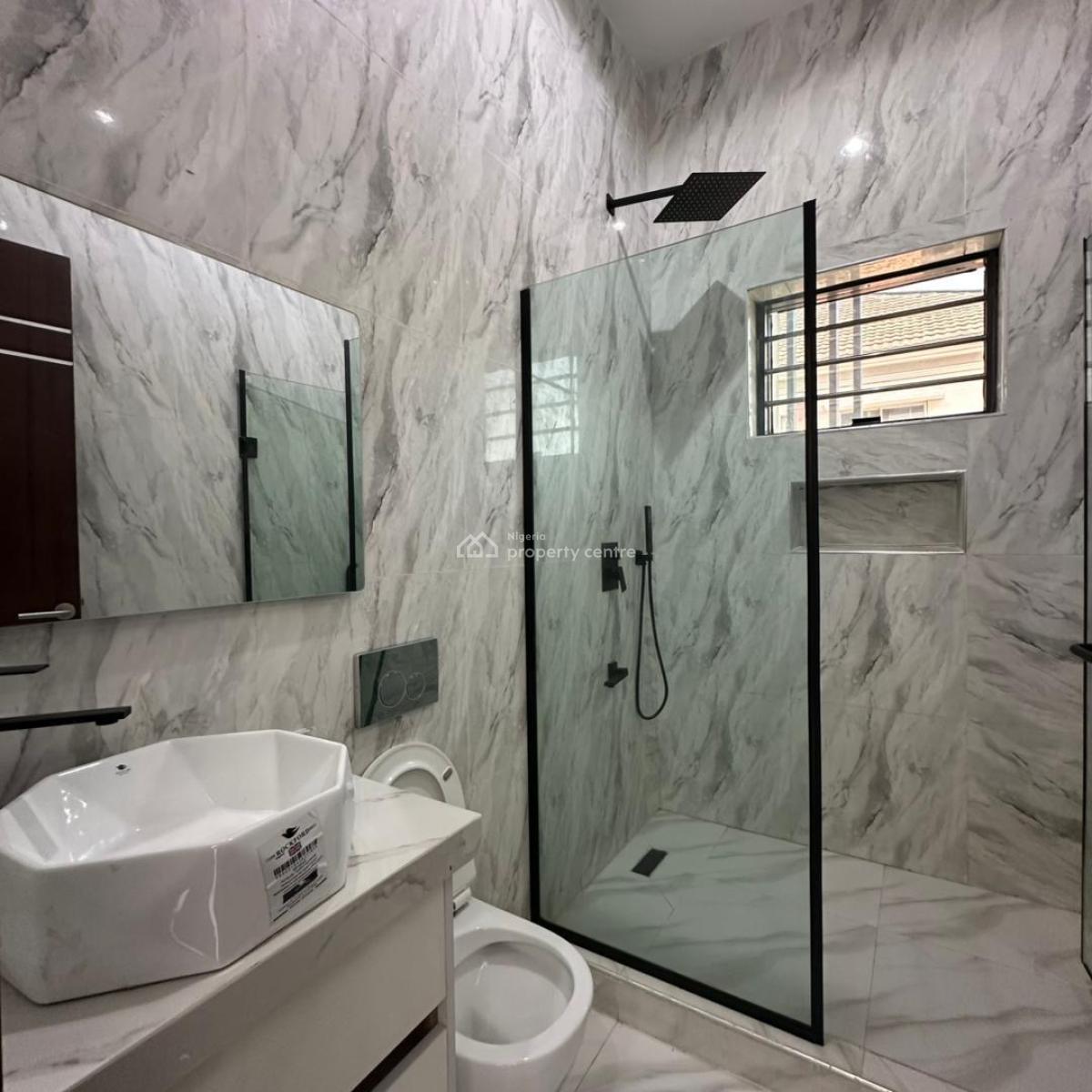 Luxurious 4 Bedroom Terrace Duplex with Bq and a Swimming Pool, Osapa London, Lekki Phase 1, Lekki, Lagos, Terraced Duplex for Sale