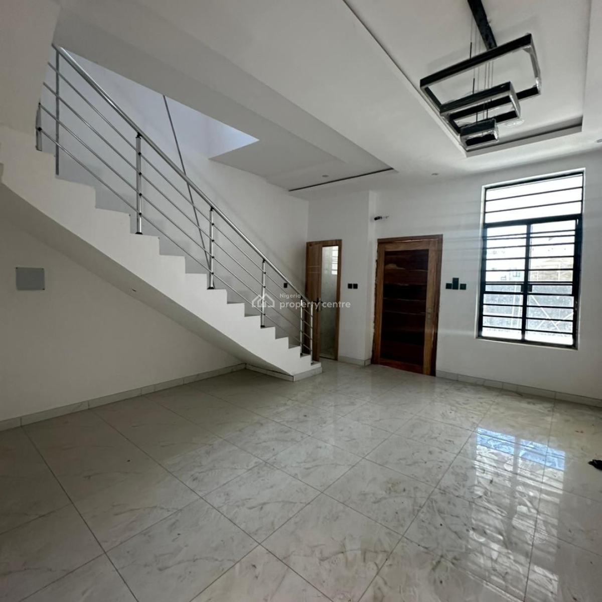 Spacious 4 Bedroom Terrace Duplex, Chevrond Toll Gate Lagos, Lekki Phase 1, Lekki, Lagos, Terraced Duplex for Sale